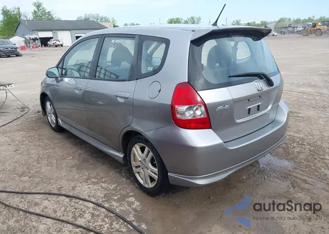 2008 Honda Fit Sport from USA, damaged, VIN JHMGD37648S011368